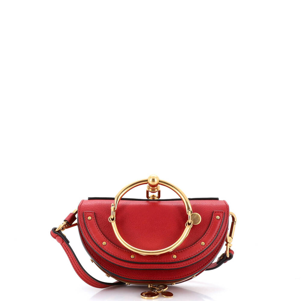 Chloe Mini Nile Crossbody Bag Leather